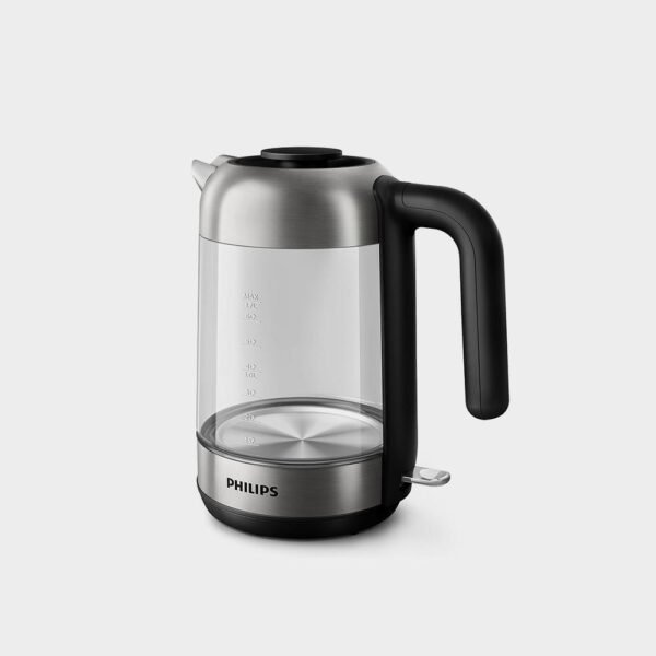 Glass Kettle Stainless Steel, Crystal 2200W 1.7L, Mid Entry Light Status Indicator