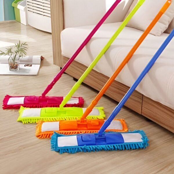 MicroFibre Flat Mop Long Handle