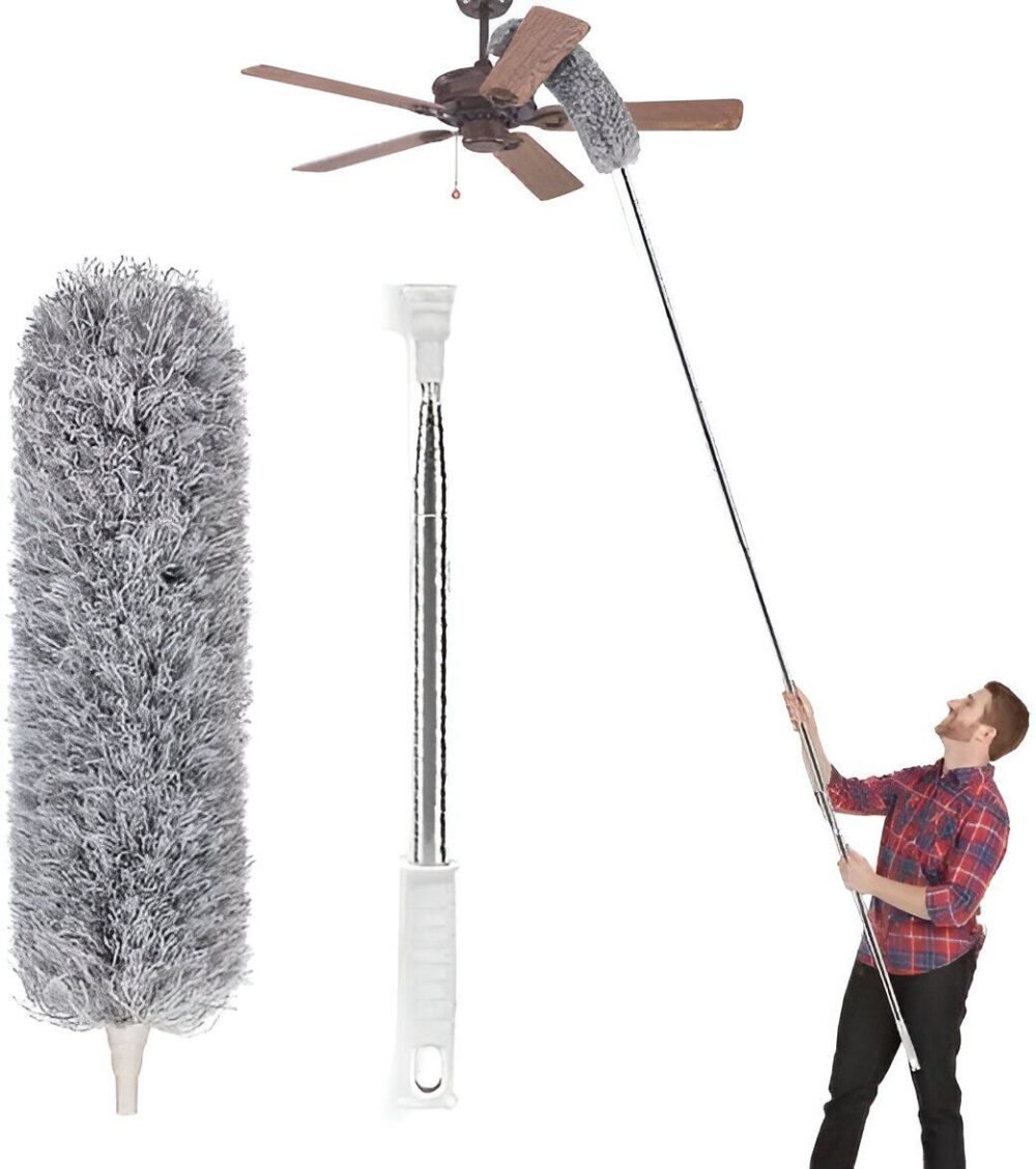MicroFibre Longest Handle Fan/Wall Duster