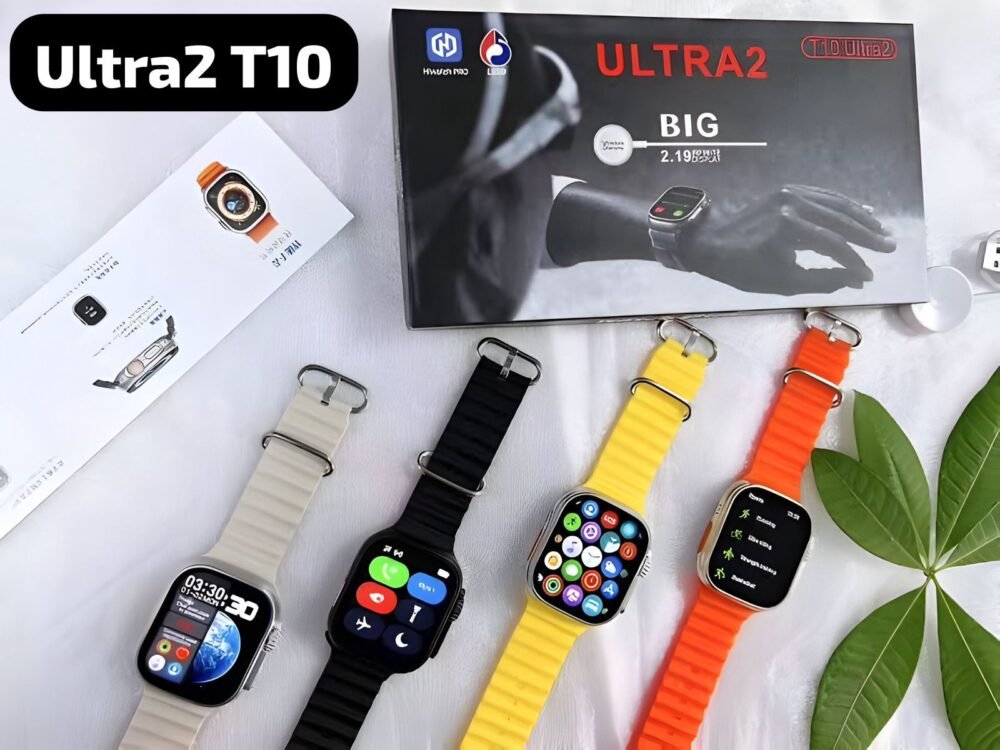 Ultra2 T10 Upgraded Model Smart Watch with Charger