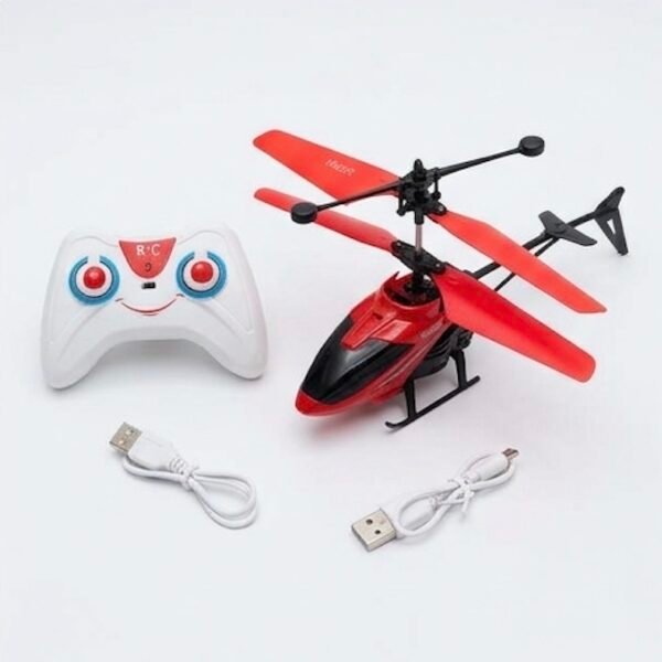 Exceed 1802R RC Helicopter – USB Rechargeable Remote Control Helicopter (Red)