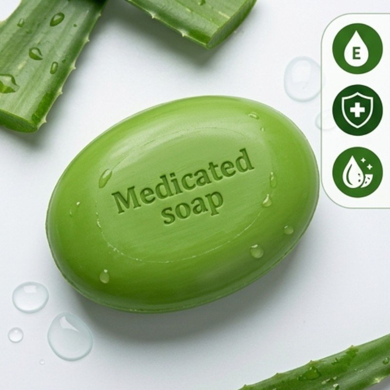 Aluron Must Aloe Vera Beauty Soap 80g – Vitamin E Enriched Hydrating Soap | Care & Glow - image 6