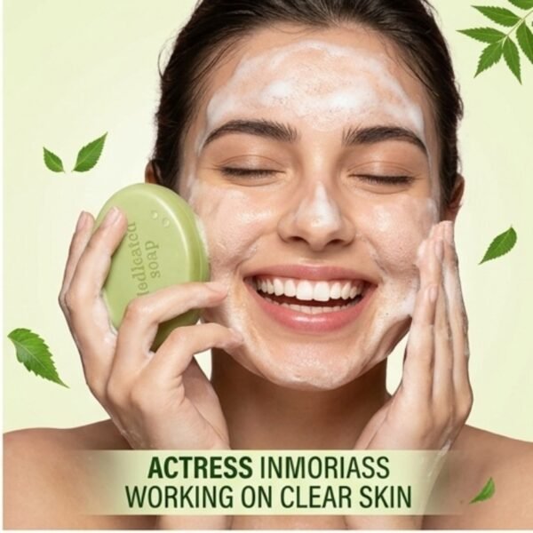 Neem Fresh Must Soap 90g – Neem Extract Herbal Soap for Clear & Healthy Skin | Care & Glow