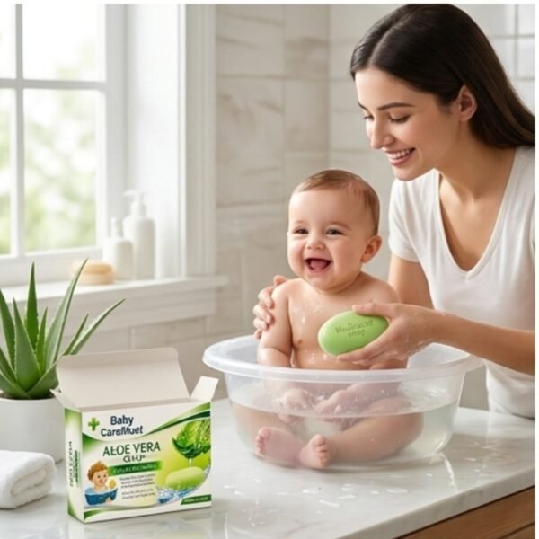 Baby CareMust Aloe Vera Soap 90g – Gentle & Nourishing Baby Soap with Aloe Vera | Care & Glow - image 2