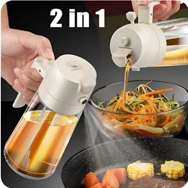 2 in 1 Oil Spray Bottle