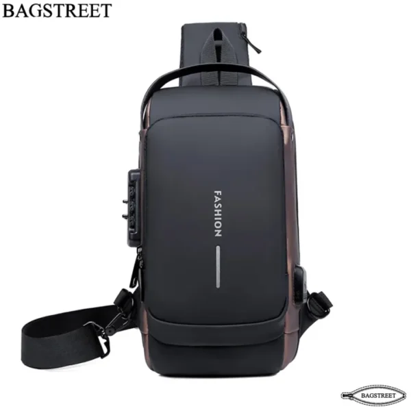 New Waterproof Anti-Theft Unisex Sling Crossbody Bag - image 2