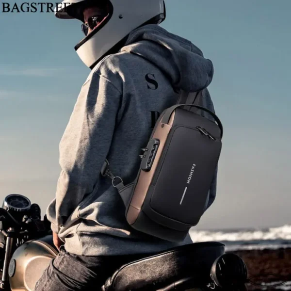 New Waterproof Anti-Theft Unisex Sling Crossbody Bag